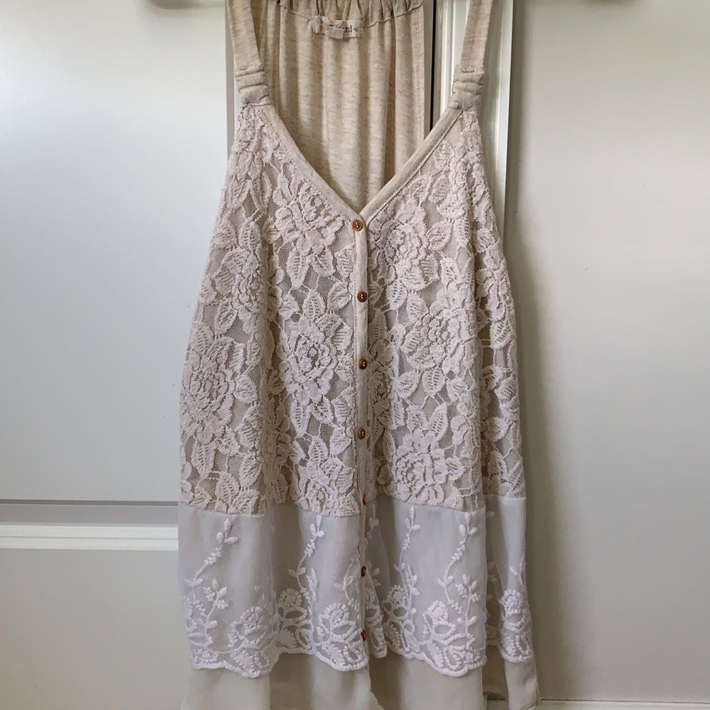 Adorable Lace Tank Top